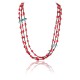 Certified Authentic 3 Strand Navajo .925 Sterling Silver Turquoise Coral 1252 Native American Necklace 390809669115 Certified Authentic 3 Strand Navajo .925 Sterling Silver Turquoise Coral 1252 Native American Necklace 390809669115