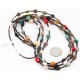 Certified Authentic 3 Strand Navajo .925 Sterling Silver Turquoise Multicolor 22 Native American Necklace 390809887505