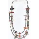 Certified Authentic 3 Strand Navajo .925 Sterling Silver Turquoise Native American Necklace 371004040701 Certified Authentic 3 Strand Navajo .925 Sterling Silver Turquoise Native American Necklace 371004040701