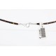 Certified Authentic 3 Strand Navajo .925 Sterling Silver  Turquoise Native American Necklace 371004961001