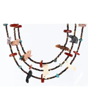 Certified Authentic 3 Strand Navajo .925 Sterling Silver Turquoise Native American Necklace 371007282199 Certified Authentic 3 Strand Navajo .925 Sterling Silver Turquoise Native American Necklace 371007282199