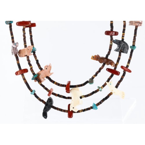 Certified Authentic 3 Strand Navajo .925 Sterling Silver Turquoise Native American Necklace 371007282199 Certified Authentic 3 Strand Navajo .925 Sterling Silver Turquoise Native American Necklace 371007282199