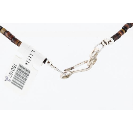 Certified Authentic 3 Strand Navajo .925 Sterling Silver Turquoise Native American Necklace 371007282199 Certified Authentic 3 Strand Navajo .925 Sterling Silver Turquoise Native American Necklace 371007282199