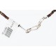 Certified Authentic 3 Strand Navajo .925 Sterling Silver Turquoise Native American Necklace 371007282199 Certified Authentic 3 Strand Navajo .925 Sterling Silver Turquoise Native American Necklace 371007282199