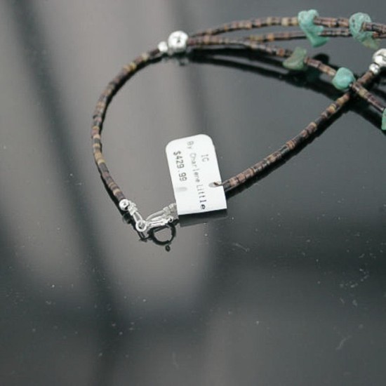 Certified Authentic 3 Strand Navajo .925 Sterling Silver Turquoise Native American Necklace 390713847317 Certified Authentic 3 Strand Navajo .925 Sterling Silver Turquoise Native American Necklace 390713847317