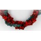Certified Authentic 3 Strand Twisted Navajo .925 Sterling Silver Turquoise and CORAL Native American Necklace 390835776735 Certified Authentic 3 Strand Twisted Navajo .925 Sterling Silver Turquoise and CORAL Native American Necklace 390835776735