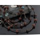 Certified Authentic 5 Strand Navajo .925 Sterling Silver Turquoise and Jasper Native American Necklace 15585-29 Certified Authentic 5 Strand Navajo .925 Sterling Silver Turquoise and Jasper Native American Necklace 15585-29