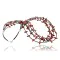 Certified Authentic 5 Strand Navajo .925 Sterling Silver Turquoise and Jasper Native American Necklace 390728618969