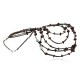 Certified Authentic 5 Strand Navajo .925 Sterling Silver Turquoise and Red Tigers Eye Native American Necklace 15585-20 Certified Authentic 5 Strand Navajo .925 Sterling Silver Turquoise and Red Tigers Eye Native American Necklace 15585-20