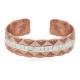 Certified Authentic .925 Sterling Silver Mountain Handmade Navajo Native American Pure Copper Bracelet 24497-4 Certified Authentic .925 Sterling Silver Mountain Handmade Navajo Native American Pure Copper Bracelet 24497-4