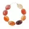 Certified Authentic .925 Sterling Silver Navajo Natural Carnelian Native American Bracelet 12742-203
