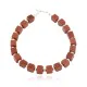 Certified Authentic .925 Sterling Silver Navajo Natural Goldstone Native American Bracelet 12907-4