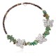 Certified Authentic Butterfly Navajo Natural Turquoise Heishi Adjustable Wrap Native American Bracelet 13049-13 Certified Authentic Butterfly Navajo Natural Turquoise Heishi Adjustable Wrap Native American Bracelet 13049-13