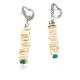 Certified Authentic Handmade Heart Navajo .925 Sterling Silver Dangle Native American Earrings Natural Turquoise Spiny Oyster 18032-3 Certified Authentic Handmade Heart Navajo .925 Sterling Silver Dangle Native American Earrings Natural Turquoise Spiny Oyster 18032-3