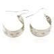 Certified Authentic Handmade Navajo .925 Sterling Silver Dangle Native American Earrings 18034