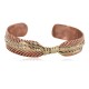 Certified Authentic Handmade Navajo Brass Native American Pure Copper Bracelet 92023-4 Certified Authentic Handmade Navajo Brass Native American Pure Copper Bracelet 92023-4