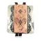 Certified Authentic Handmade Navajo Leather Pure Copper and Nickel Native American Bolo Tie 24489-2