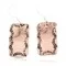 Certified Authentic Handmade Navajo Mountain Pure Copper Dangle Native American Earrings 18167
