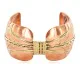 Certified Authentic Handmade Navajo Native American Pure Copper and Brass Bracelet 12793