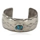 Certified Authentic Handmade Navajo Natural Turquoise Native American Nickel Bracelet 92001-3 Certified Authentic Handmade Navajo Natural Turquoise Native American Nickel Bracelet 92001-3
