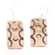Handmade Pure Copper Navajo Dangle Earrings NB160205184042 Handmade Pure Copper Navajo Dangle Earrings NB160205184042