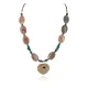 Certified Authentic Heart Navajo .925 Sterling Silver Natural Turquoise Green Jasper Hematite Native American Necklace 16092-7 Certified Authentic Heart Navajo .925 Sterling Silver Natural Turquoise Green Jasper Hematite Native American Necklace 16092-7