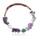 Certified Authentic Heart Navajo Natural Turquoise Amethyst Heishi Adjustable Wrap Native American Bracelet 13049-15 Certified Authentic Heart Navajo Natural Turquoise Amethyst Heishi Adjustable Wrap Native American Bracelet 13049-15