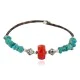 Certified Authentic Heishi Coral Navajo Native American Adjustable Wrap Bracelet 13151-66 Certified Authentic Heishi Coral Navajo Native American Adjustable Wrap Bracelet 13151-66