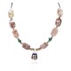 Certified Authentic Inlay Navajo .925 Sterling Silver Natural Turquoise Agate Native American Necklace 25289-4 Certified Authentic Inlay Navajo .925 Sterling Silver Natural Turquoise Agate Native American Necklace 25289-4
