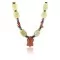 Certified Authentic Navajo .925 Sterling Silver Agate Gold Stone Native American Necklace 371039147570