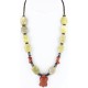 Certified Authentic Navajo .925 Sterling Silver Agate Gold Stone Native American Necklace 371039147570