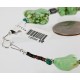 Certified Authentic Navajo .925 Sterling Silver Gaspeiete, Hematite and Turquoise Native American Bracelet 390750455055