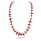 Certified Authentic Navajo .925 Sterling Silver Graduated Coral and Heishi Native American Necklace 390749699403