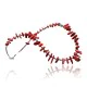 Certified Authentic Navajo .925 Sterling Silver Graduated Coral and Turquoise Native American Necklace 370973131473 Certified Authentic Navajo .925 Sterling Silver Graduated Coral and Turquoise Native American Necklace 370973131473
