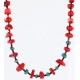 Certified Authentic Navajo .925 Sterling Silver Graduated Coral Turquoise Native American Necklace 371006067403 Certified Authentic Navajo .925 Sterling Silver Graduated Coral Turquoise Native American Necklace 371006067403