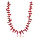 Certified Authentic Navajo .925 Sterling Silver Graduated Coral Turquoise Native American Necklace 750120-1 Certified Authentic Navajo .925 Sterling Silver Graduated Coral Turquoise Native American Necklace 750120-1