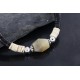 Certified Authentic Navajo .925 Sterling Silver Graduated Heishi Agate Turquoise Spiny Native American Necklace 390741036458