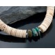 Certified Authentic Navajo .925 Sterling Silver Graduated Heishi, Natural Turquoise Native American Necklace 370808224521 Certified Authentic Navajo .925 Sterling Silver Graduated Heishi, Natural Turquoise Native American Necklace 370808224521
