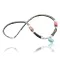 Certified Authentic Navajo .925 Sterling Silver Graduated Heishi Turquoise Jasper Native American Necklace 390733546344