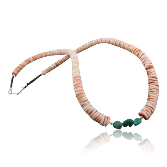 Certified Authentic Navajo .925 Sterling Silver Graduated Heishi, Turquoise Native American Necklace 370823112971 Certified Authentic Navajo .925 Sterling Silver Graduated Heishi, Turquoise Native American Necklace 370823112971
