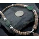 Certified Authentic Navajo .925 Sterling Silver Graduated Heishi, Turquoise Native American Necklace 370856190625 Certified Authentic Navajo .925 Sterling Silver Graduated Heishi, Turquoise Native American Necklace 370856190625