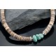 Certified Authentic Navajo .925 Sterling Silver Graduated Heishi Turquoise Native American Necklace 390568586718 Certified Authentic Navajo .925 Sterling Silver Graduated Heishi Turquoise Native American Necklace 390568586718