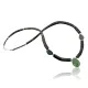 Certified Authentic Navajo .925 Sterling Silver Graduated Heishi, Turquoise Native American Necklace 390641562174