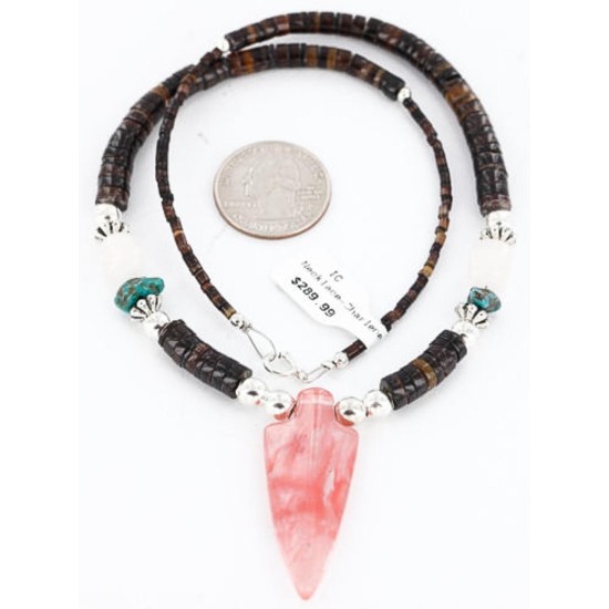 Certified Authentic Navajo .925 Sterling Silver Graduated Heishi Turquoise Native American Necklace 390797783566 Certified Authentic Navajo .925 Sterling Silver Graduated Heishi Turquoise Native American Necklace 390797783566