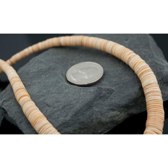 Certified Authentic Navajo .925 Sterling Silver Graduated Melon Shell and Heishi Natural Turquoise Native American Necklace 390600765760 Certified Authentic Navajo .925 Sterling Silver Graduated Melon Shell and Heishi Natural Turquoise Native American Necklace 390600765760