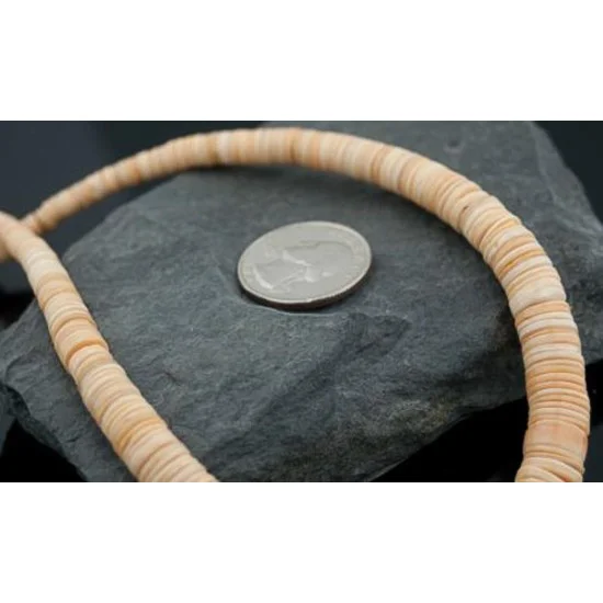 Certified Authentic Navajo .925 Sterling Silver Graduated Melon Shell and Heishi Natural Turquoise Native American Necklace 390600765760 Certified Authentic Navajo .925 Sterling Silver Graduated Melon Shell and Heishi Natural Turquoise Native American Necklace 390600765760