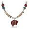 Certified Authentic Navajo .925 Sterling Silver Graduated Melon Shell and Jasper Turquoise Native American Necklace 390828052729