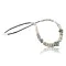 Certified Authentic Navajo .925 Sterling Silver Graduated Melon Shell and ST Turquoise Native American Necklace 15624-37