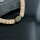 Certified Authentic Navajo .925 Sterling Silver Graduated Melon Shell and Turquoise Native American Necklace 15151-12 Certified Authentic Navajo .925 Sterling Silver Graduated Melon Shell and Turquoise Native American Necklace 15151-12