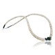 Certified Authentic Navajo .925 Sterling Silver Graduated Melon Shell and Turquoise Native American Necklace 15213-70 Certified Authentic Navajo .925 Sterling Silver Graduated Melon Shell and Turquoise Native American Necklace 15213-70